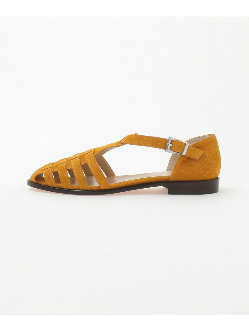 【SALE／60%OFF】＜Steven Alan＞スエード メッシュ サンダル Steven Alan ユナイテッドアローズ アウトレット シューズ・靴 サンダル イエロー【RBA_E】【送料無料】[Rakuten Fashion]
