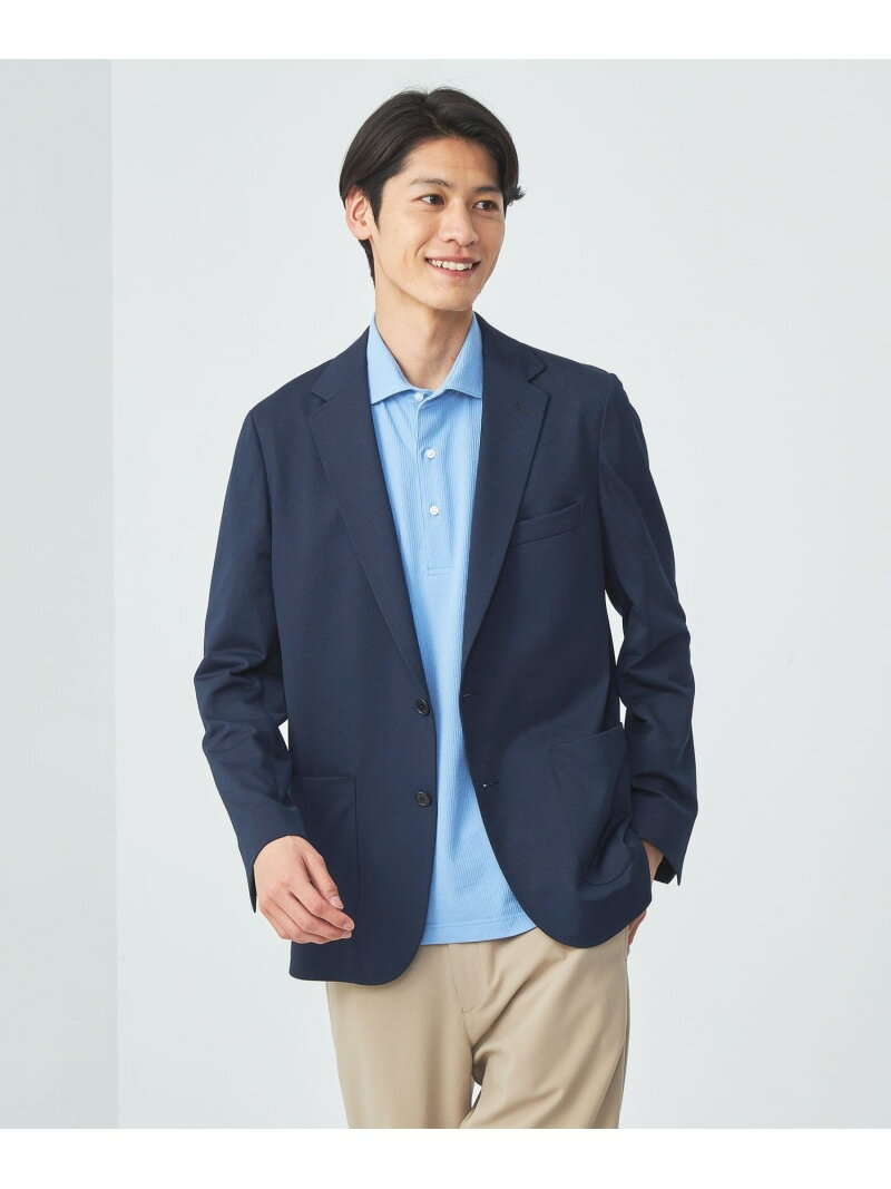 【SALE／70%OFF】A+ ポリエステル メッシュ ジャージ 2B ジャケット -ウォッシャブル・ストレッチ- UNITED ARROWS green label relaxing ユナイテッドアローズ アウトレット ジャケット・アウター テーラードジャケット・ブレザー ブ【RBA_E】【送料無料】[Rakuten Fashion]