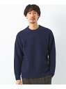 ユナイテッドアローズ 【SALE／60%OFF】ヤクミックス ネップ アゼ ロールネック ニット UNITED ARROWS green label relaxing ユナイテッドアローズ アウトレット トップス ニット ネイビー グレー【RBA_E】【送料無料】[Rakuten Fashion]