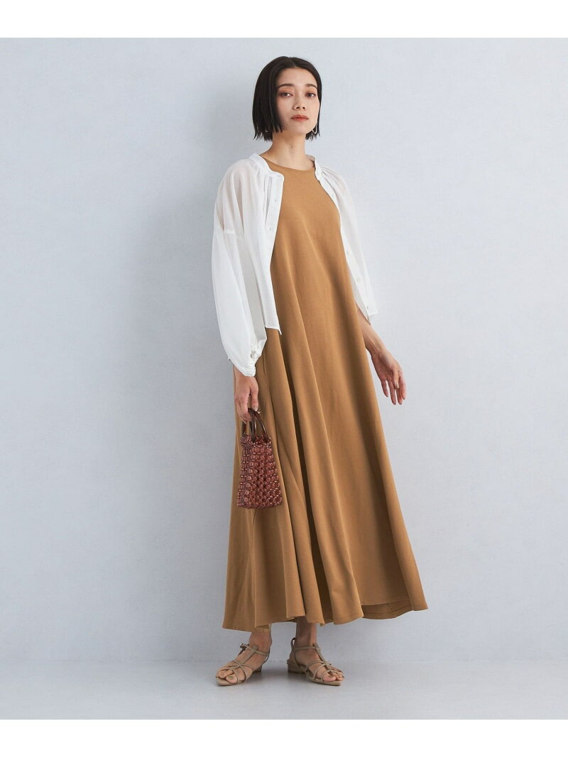 【SALE／70%OFF】[size TALLあり]パネルフレア インレー ワンピース UNITED ARROWS green label relaxi..