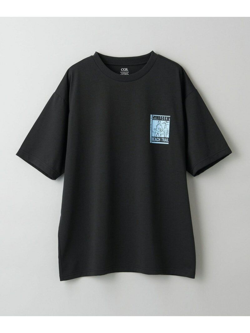 【SALE／50 OFF】＜CGS.＞ BEACH TRAIL LUCK T/Tシャツ California General Store ユナイテッドアローズ アウトレット トップス カットソー Tシャツ ブラック グレー【RBA_E】【送料無料】 Rakuten Fashion