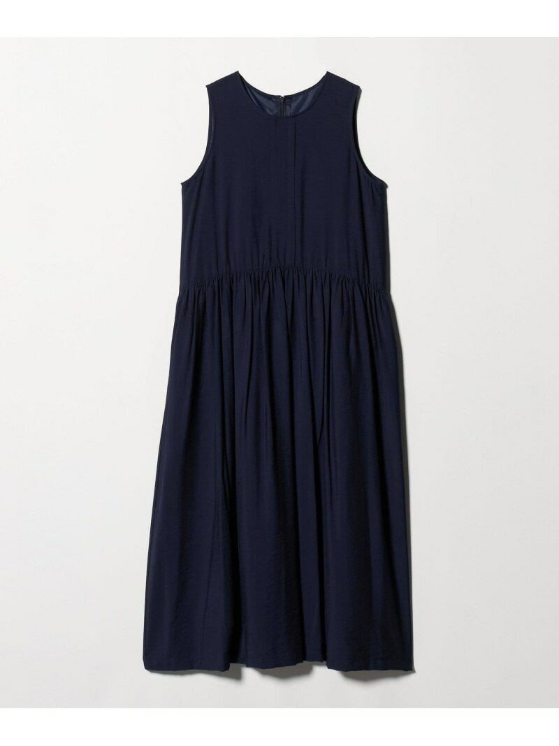 【SALE／50%OFF】グログラン ギャザーワンピース ＜A DAY IN THE LIFE＞ a day in the life ユナイテッドアローズ アウトレット ワンピース・ドレス ワンピース ネイビー ブラック グレー【RBA_E】【送料無料】[Rakuten Fashion]