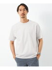 【SALE／30%OFF】DUADRY CLEAN バーズアイ クルーネック Tシャツ -吸水速乾・抗菌- UNITED ARROWS green label relaxing ユナイテッドアローズ アウトレット トップス カットソー・Tシャツ グレー グリーン ネイビー【RBA_E】【送料無料】[Rakuten Fashion]