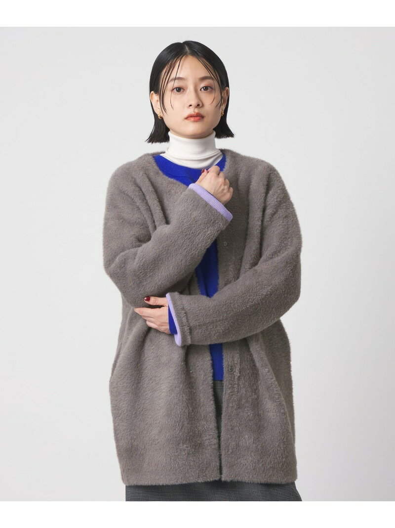 【SALE／30%OFF】ダブルフェイス フェザーニットコート ＜A DAY IN THE LIFE＞ a day in the life ユナイテッドアローズ アウトレット ジャケット・アウター その他のジャケット・アウター ベージュ グレー オレンジ ブラウン【RBA_E】【送料無料】[Rakuten Fashion]