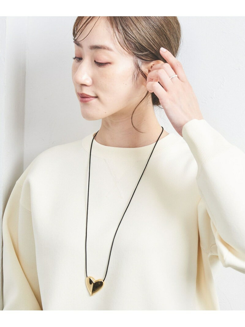 【SALE／40%OFF】ハートモチーフ コード ネックレス UNITED ARROWS ユナイテッドアローズ アウトレット アクセサリー・腕時計 ネックレス ゴールド シルバー【RBA_E】【送料無料】[Rakuten Fashion]のサムネイル