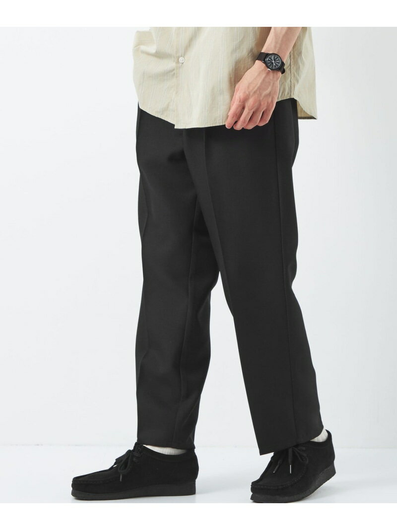 【SALE／80%OFF】【別注】＜UNIVERSAL OVERALL＞サージ 1プリーツ パンツ UNITED ARROWS green label relaxing ユナイテッドアローズ アウトレット パンツ その他のパンツ ブラック グリーン【RBA_E】[Rakuten Fashion]のサムネイル