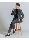 【SALE/30%OFF】【WARDROBE SMART】DELEGANT サキソニー セットアップ/ジャケット&イージーパンツ BEAUTY&YOUTH UN...