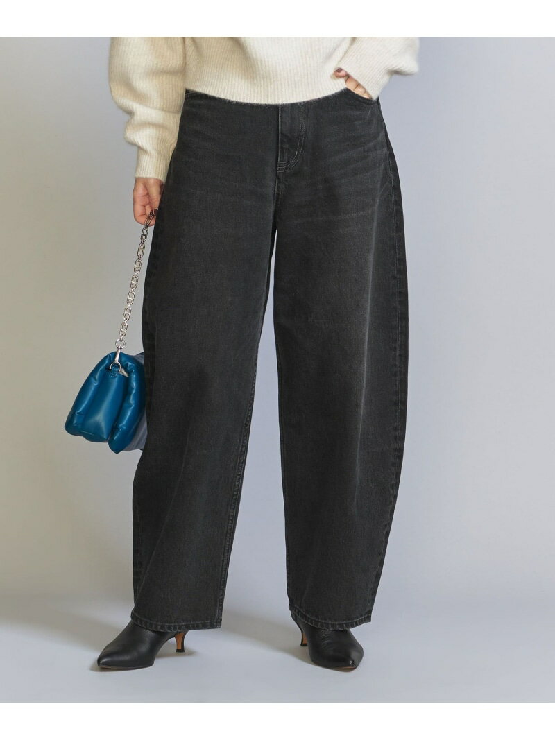 【SALE／70%OFF】ブラックデニム カーブパンツ -ウォッシャブル- BEAUTY&YOUTH UNITED ARROWS ユナイテッドアローズ アウトレット パンツ ジーンズ・デニムパンツ ブラック【RBA_E】【送料無料】[Rakuten Fashion]のサムネイル