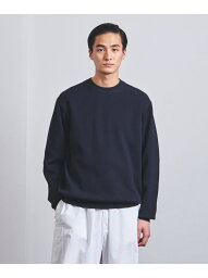 【SALE／70%OFF】アゼ クルーネック ニット UNITED ARROWS ユナイテッドアローズ アウトレット トップス ニット ネイビー ベージュ ブルー【RBA_E】【送料無料】[Rakuten Fashion]