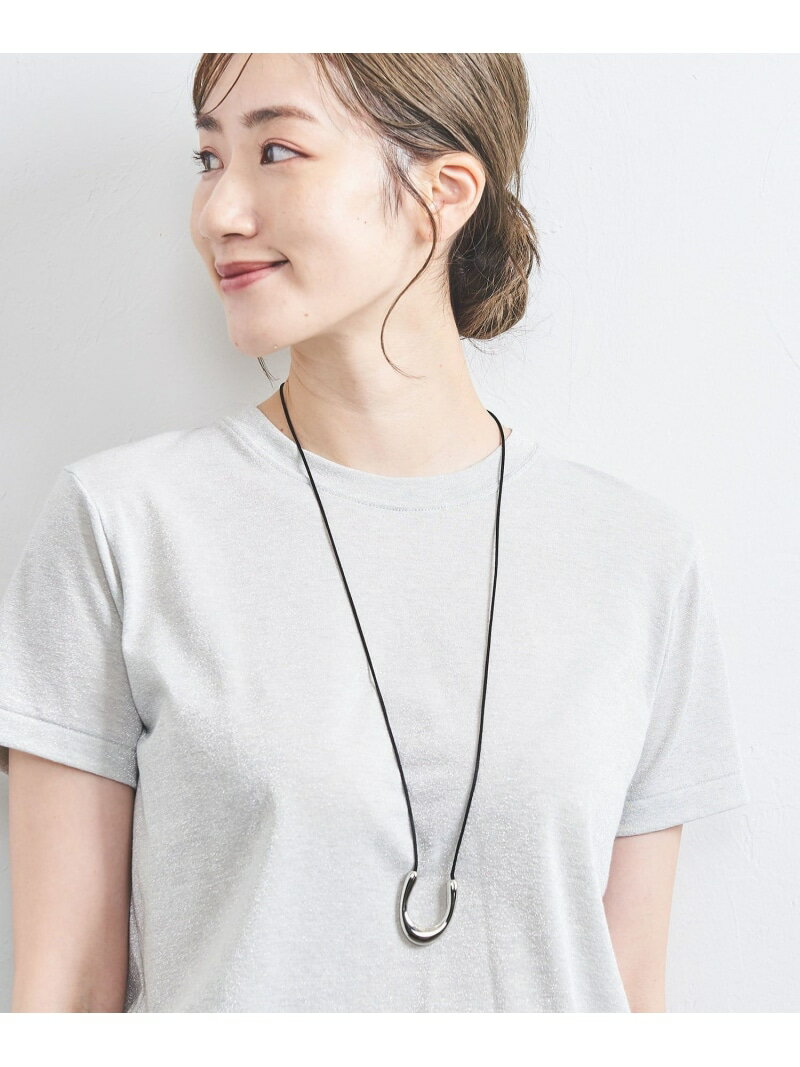 【SALE／30%OFF】Uモチーフ コード ネックレス UNITED ARROWS ユナイテッドアローズ アウトレット アクセサリー・腕時計 ネックレス ゴールド シルバー【RBA_E】【送料無料】[Rakuten Fashion]のサムネイル