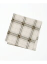 【SALE/30%OFF】GLR 刺しゅう チェック ハンカチ UNITED ARROWS green label relaxing ユナイテッドアローズ アウ...