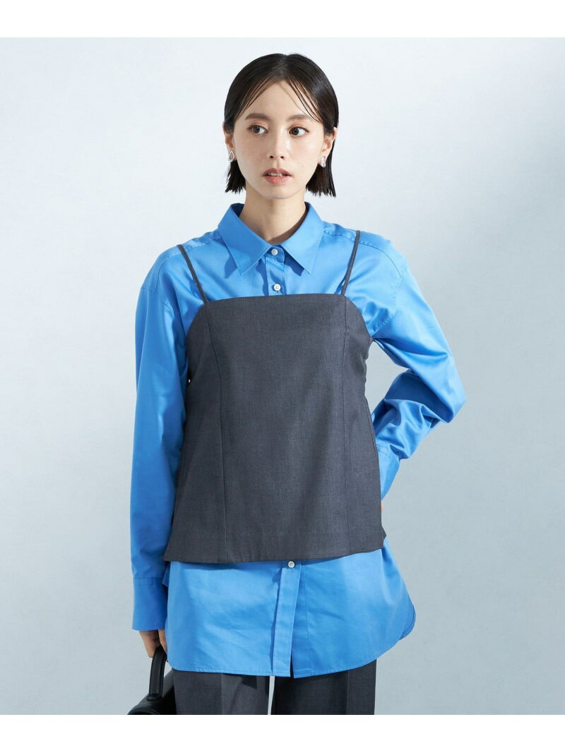 【SALE／50%OFF】Greed グリード シャンブレー キャミソール -ウォッシャブル・ストレッチ- UNITED ARR..