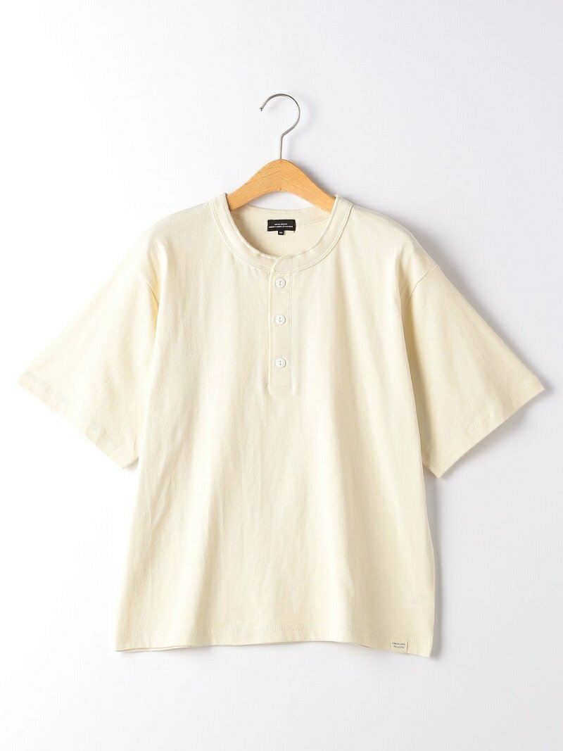 【SALE／70%OFF】【ジュニア】TJ ヘンリーネック プルオーバー UNITED ARROWS green label relaxing ユナイテッドアローズ アウトレット カットソー Tシャツ ネイビー ホワイト【RBA_E】[Rakuten Fashion]