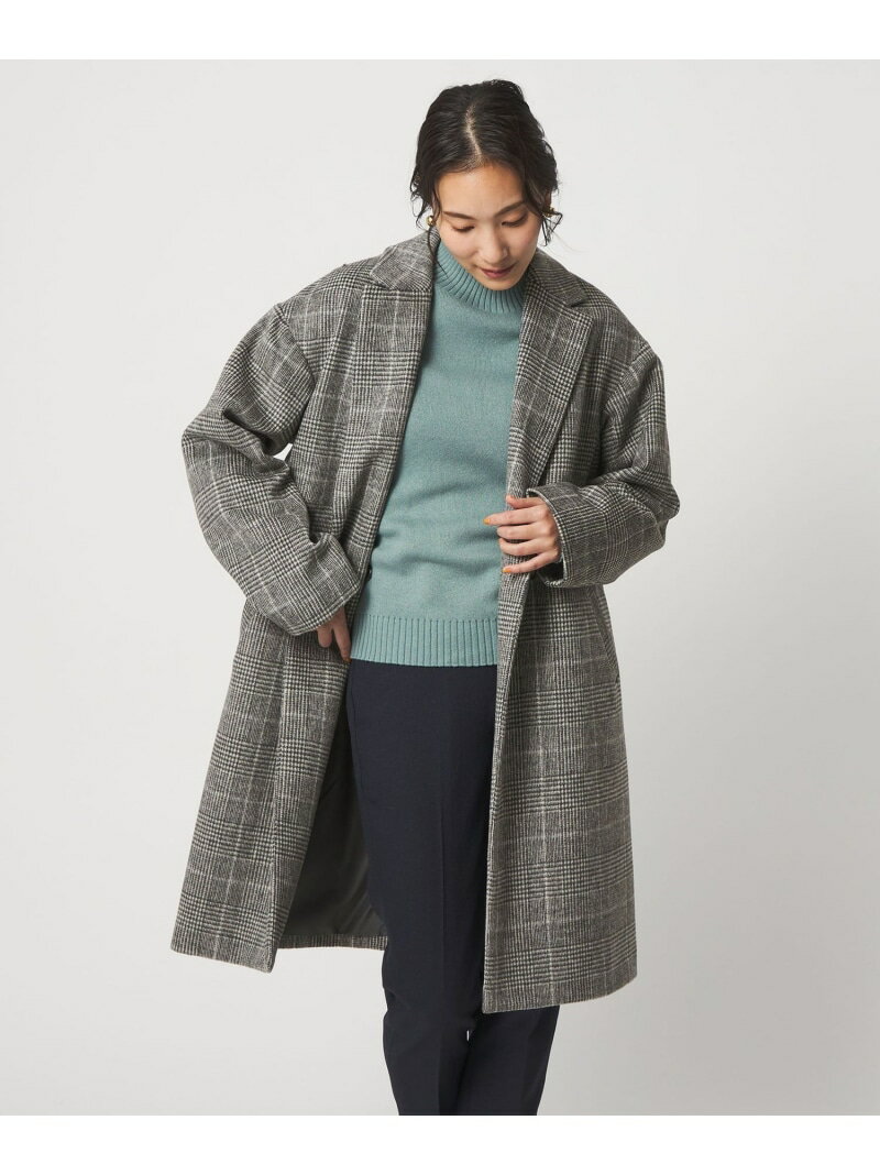 ビーバー チェスターコート ＜A DAY IN THE LIFE＞ a day in the life ユナイテッドアローズ アウトレット ジャケット・アウター チェスターコート ブラック グレー【送料無料】[Rakuten Fashion]