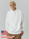 【公式】 Goodwear グッドウェア オーバーサイズPOパーカー メンズ レディース 無地 USAコットン ギフト 贈り物 プレゼント ラッピング無料
