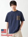 【公式】 Goodwear グッドウェア 異素材ポケットBIGTシャツ メンズ レディース 7.6オンス USAコットン SALE