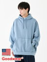 【公式】 Goodwear グッドウェア 製品染め裏毛BIGパーカー メンズ レディース 無地 USAコットン ギフト 贈り物 プレゼント ラッピング無料