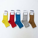 ROTOTO ロトト | LINEN COTTON RIBBED ANKLE SOCKS