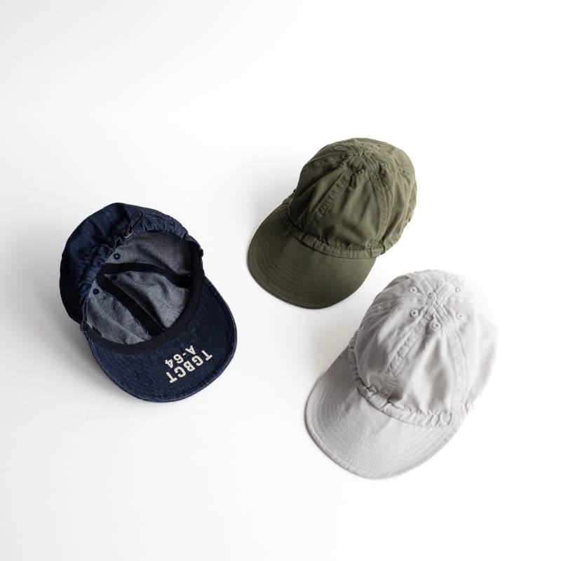 TIGRE BROCANTE ティグルブロカンテ | A-64 CAP (コットンサテン&10oz デニム)