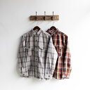 WAREHOUSE ウエアハウス Lot.3022 FLANNEL SHIRTS WITH CHINSTRAP (F,G柄)