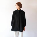 HAOLU ハオル capy(wool) 034 トップス ブラウス レディース シャツブラウス ビジネスブラウス フォーマル カジュアル ポンチョ風 ゆったり ウール100% ブラック 黒 おしゃれ きれいめ カジュアル