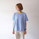 Lim home リムホーム drop shoulder tee(ボーダー) 3色 136