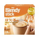 AGF Blendy(ブレンディ)スティック ほうじ茶オレ9.7gX18本 6箱セット