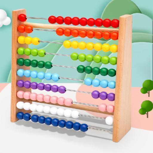 再入荷 100玉そろばん 百玉そろばん 百玉ソロバン 知育 算数 計算 教材 こども 子供 木製 シンプル 塾 勉強 学習 使いやすい おもちゃ 幼稚園 保育園 小学校 自宅 子供用