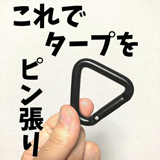 レビュープレゼント有り/三角カラビナ 小型 ステンレス 6個セット タープ テント ロープ キャンプセット アウトドア カナビラ レビュープレゼント有り/三角カラビナ 小型 ステンレス 6個セット タープ テント ロープ キャンプセット アウトドア カナビラ