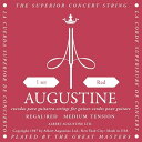 AUGUSTINE REGAL RED オーガスチン リーガル(高音)赤(低音)クラシックギター弦 SET【送料無料】