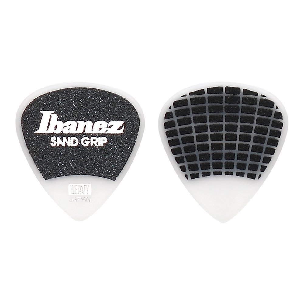 IBANEZ PA16HSG-WH HEAVY 1.0mm ピック×10枚 早弾き系のギタリストに人気です。 IBANEZ PA16HSG-WH HEAVY 1.0mm ピック×10枚。グリップ部分のパターンを改め、一層グリップ力を高めたグリップ・ウィザード・シリーズ・ピック、サンド・グリップ・モデル高いグリップ力が特徴のGRIPWIZARD(グリップ・ウィザード)シリーズ・ピックをリニューアルします。新モデルではグリップ力をさらに高めるため、従来モデルとは異なる格子状パターンを片面に採用しました。さらにグリップ・サンドにラメ・カラーの粒子も混ぜ込み、見た目のデザインも一層特徴的に変更しています。材質：ポリアセタール厚さ：HEAVY(1.0mm)形状：ショート・ティアドロップカラー：WH(White)※こちらの商品はゆうメール、DM便、もしくは定形外郵便（ポスト投函、配送時の補償なし）にて発送いたします。ご注文受付後、通常は即日〜2営業日以内に発送させていただきます。店頭在庫欠品の場合、お取り寄せとなりますので3〜4営業日以内に発送させていただきます。メーカー欠品中やメーカー長期休みによりお取り寄せに時間がかかる場合はメールにてご連絡差し上げます。 2