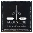 AUGUSTINE オーガスチン クラシックギター弦 ブラック5弦 BLACK 5th オーガスチン　黒　5弦　1本 輝かしい音色と耐久性を誇るナイロン弦を世界で初めて開発、またたくまにギター弦の標準となり、ギタリストの間で絶大な人気を誇るブランド、それが「オーガスチン」です。裏ラベルのセゴビアの肖像は、オーガスチン弦に対する賞賛の証でもあるのです。BLACK SET (レギュラー) のバラ弦5弦用1本での販売です※こちらの商品はゆうメール、DM便、もしくは定形外郵便（ポスト投函、配送時の補償なし）にて発送いたします。ご注文受付後、通常は即日〜2営業日以内に発送させていただきます。店頭在庫欠品の場合、お取り寄せとなりますので3〜4営業日以内に発送させていただきます。メーカー欠品中やメーカー長期休みによりお取り寄せに時間がかかる場合はメールにてご連絡差し上げます。 2