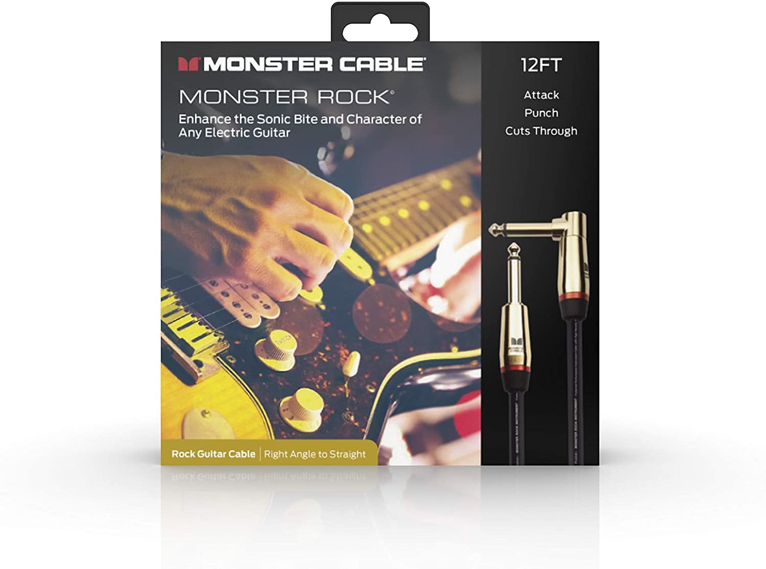 MONSTER CABLE M ROCK2-12A 12ft S-L V[hP[u