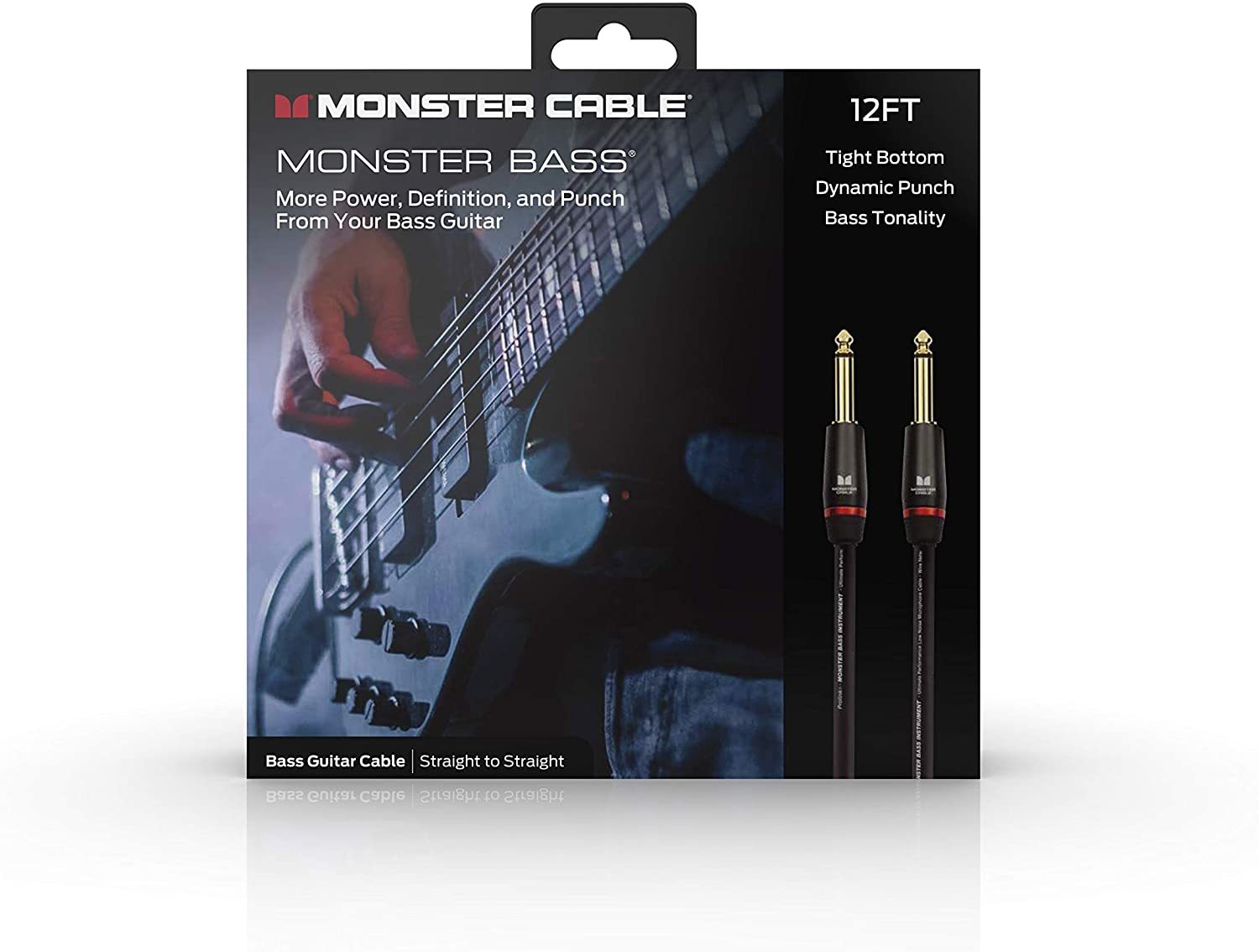 MONSTER CABLE M BASS2-12 12ft S-S V[hP[u