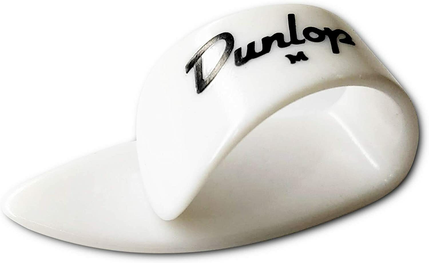 Jim Dunlop　プラスチック・サムピック　メディアム：9002　白　White Plastic Thumbpicks サムピック　ミディアム　白 サムピック　ミディアム　白 2