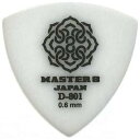 MASTER 8 JAPAN D801-TR060 D-801 TRIANGLE 0.6mm ギターピック 1枚