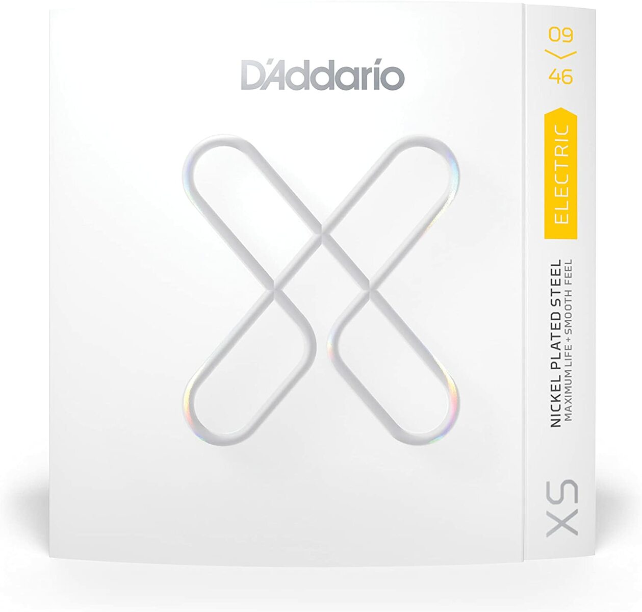 D'Addario エレキギター弦 XS コーティング弦 ニッケル Super Light Top/Regular Bottom .009-.046 XSE0946 【国内正規品】 ダダリオ　コーティング弦『XS シリーズ 』エレキ弦 これまでのコーティング弦というカテゴリーに新風を吹かせる『XS シリーズ 』すべての巻弦に超極薄フィルムコーティングを、プレーン弦には独自のポリマーコーティング処理を施し、汚れや劣化を促進する物質から弦を保護。最新のコーティング技術とD'Addario独自の製造技術が融合し、これまでに類を見ない革新的なコーティング弦の誕生。髪の毛の10分の1の厚さを下回る極薄のePTFEフィルムを採用巻弦を汚れやホコリ等からしっかり保護し、フレッシュなトーンの長期持続を実現。ゲージ: Super Light Top/Regular Bottom .009-.046メーカー側の意匠変更により、予告なく外観上のデザイン・カラー・仕様等が変わる場合がございますこちらの商品は日本国内代理店商品となります(並行輸入品は代理店保証を受けることが出来ません) 2