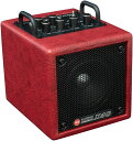 Phil Jones Bass (PJB) / NANOBASS X4C Red フィルジョーンズ モバイルバッテリー対応　出力35 W(RMS) 大ヒットベース・アンプX4のバリエーションとして、モバイルバッテリー対応のX4Cが登場！AC電源だけでなく、USB-PD規格のモバイルバッテリーでも駆動できるため、機動性も加わり更に色々な場所で活躍できるアンプとなりました。X4Cは、PJBならではのサイズを遥かに超える低音再生能力と、プロ仕様の名に恥じない表現力を持っています。また、Bluetoothを搭載し、オーディオスピーカーとしても楽器の表情を生々しく再現。 フラットでワイドレンジな周波数特性を持ち、ベースアンプとしてはもちろん、ギター、キーボードなどマルチに使える画期的な超小型ハイグレードアンプです。注1）製品にバッテリーは含まれません。 2