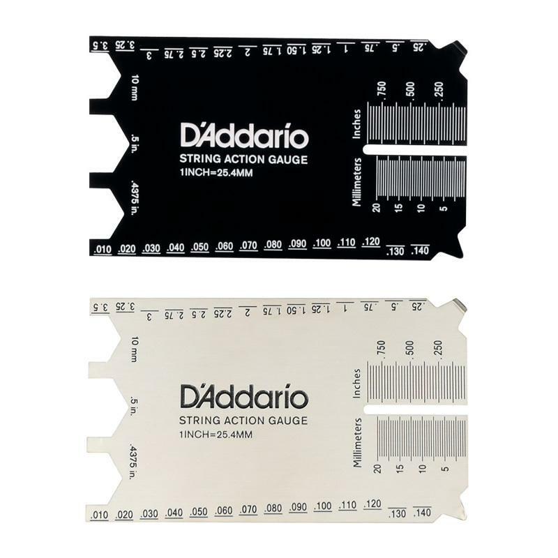 D'Addario ダダリオ 弦高計測ツール String Height Gauge PW-SHG-01 (インチ/センチ表記) 【国内正規品】