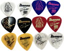 【ピック】Ibanez 1000PG 6種各色2枚ずつ合計12枚セット Paul Gilbert model pick ポールギルバートピック