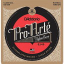 D'Addario クラシックギター弦 プロアルテ Silver/Clear Normal EJ45 【国内正規品】