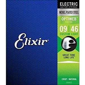 Elixir エレキギター弦 OPTIWEB Custom Light .009-.046 #19027 【国内正規品】 エリクサー コーティング弦 エリクサー弦は特殊で高度なポリマーコーティング技術によって、弦を汗や体の油分、汚れから守り、腐食を防止します張り替え当初の高音質を長持ちさせる革新的なギター弦で、世界中で数多くのプロ・アマチュアのミュージシャンが絶賛オプティウェブコーティングは革新的な軽量コーティングにより、ノンコーティングプレミアム弦と変わらない音色と感触を実現カスタムライトゲージ (.009 .011 .016 .026 .036 .046)メーカー側の意匠変更により、予告なく外観上のデザイン・カラー等が変わる場合がございます ※こちらの商品はメール便、もしくは定形外郵便（ポスト投函、配送時の補償なし）にて発送いたします。店頭在庫欠品の場合、お取り寄せとなりますので3〜4営業日以内に発送させていただきます。メーカー欠品中やメーカー長期休みによりお取り寄せに時間がかかる場合はメールにてご連絡差し上げます。 2