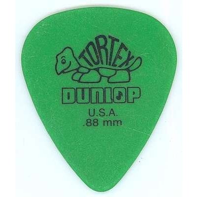 Jim Dunlop 418R Tortex StandardFGreen (0.88mm) 12Zbg