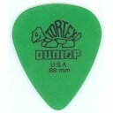 Jim Dunlop 418R Tortex Standard：Green (0.88mm) 12枚セット