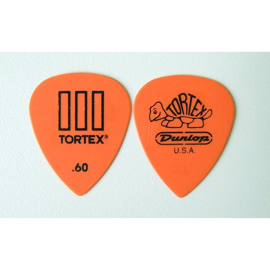 JIM DUNLOP 462 Tortex T III 0.60mm Orange ギターピック×12枚【送料無料】