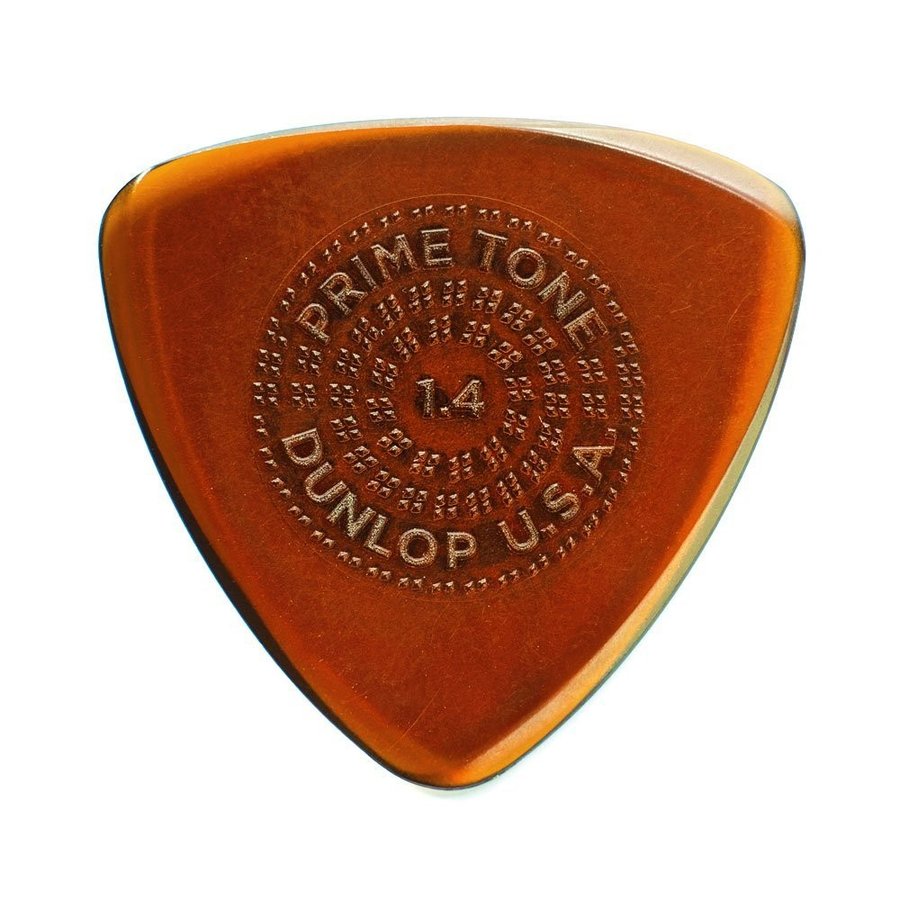 JIM DUNLOP Primetone Sculpted Plectra Small Triangle with Grip 516P 1.4mm sbN~3