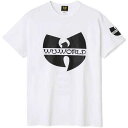 【WU-WORLD（ウータン クラン）】WU LOGO TEE(WHITE)WU-TANG CLAN WU ロゴ メンバー Tシャツ ビッグサイズ 大きいサイズ