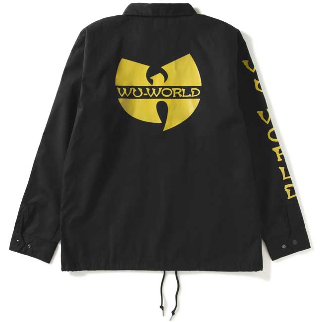 WU LOGO COACH JACKETWU-TANG CLAN　コーチジャケット　大きいサイズ　B系　HOP HOP