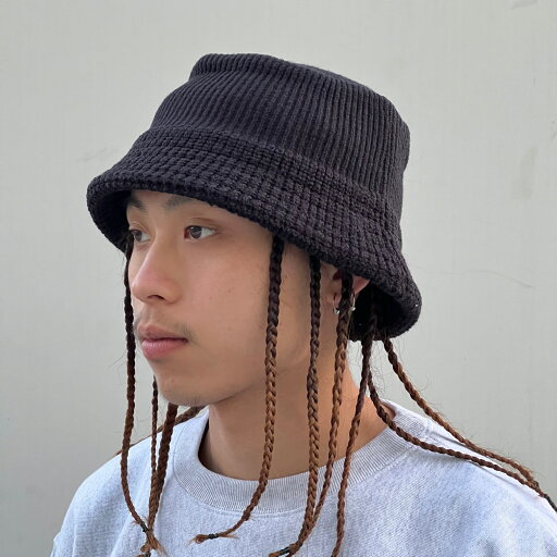 【ADVANCE(アドバンス)】LOW GAUGE HEAVY WEIGHT KNIT BUCKET HATニット バケハ バケットハット ブラック バーガンディ BRONER アンヒョソプ アン ヒョソプ 【ADVANCE(アドバンス)】LOW GAUGE HEAVY WEIGHT KNIT BUCKET HATニット バケハ バケットハット ブラック バーガンディ BRONER アンヒョソプ アン ヒョソプ