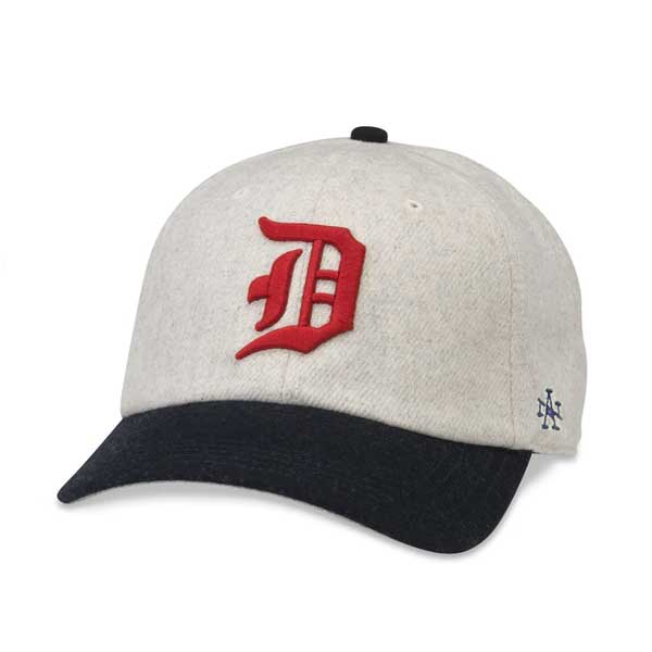 　【AMERICAN NEEDLE（アメリカンニードル）】Archive Legend NATIONAL LEAGUE DETROIT WOLVERINES(IVORY/RED)べースボールキャップ　ナショナルリーグ　デトロイト　ウルヴァリンズ　レトロ　ウール